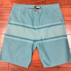 Rip Curl Men's Aqua Striped Shorts